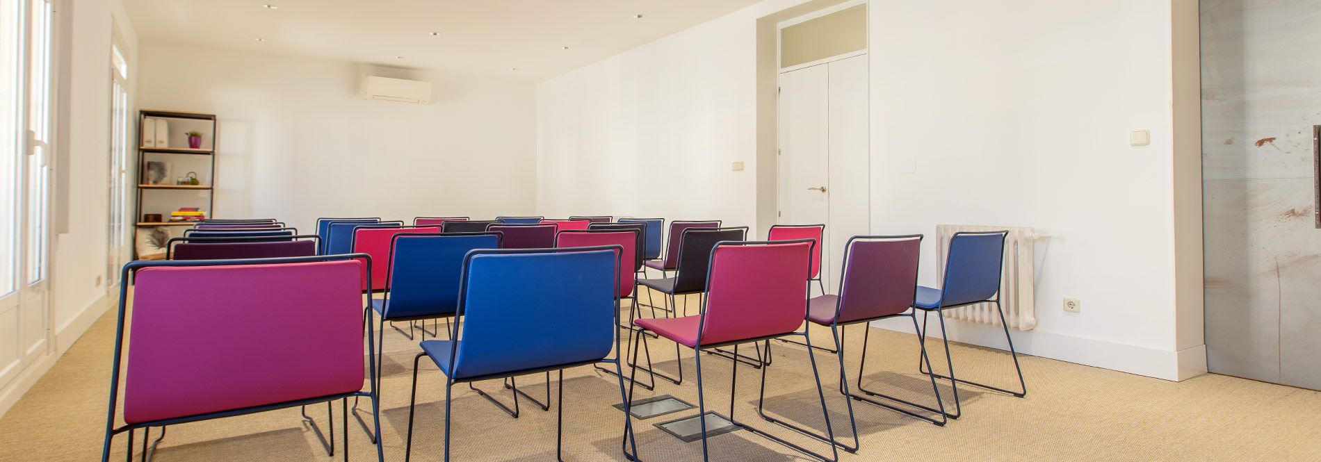 Sala de eventos Jasper - The Shed Coworking Madrid