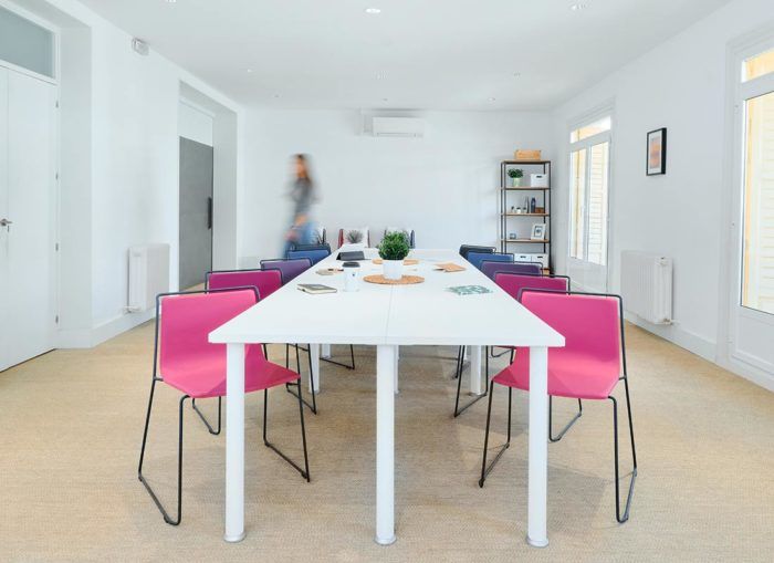 Sala de eventos Jasper en coworking de madrid