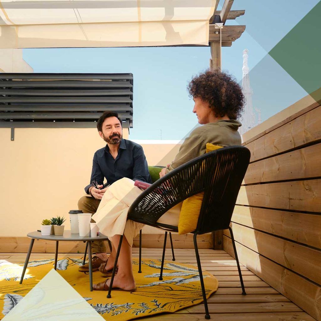 Espacio exterior The Shed Coworking - Terraza