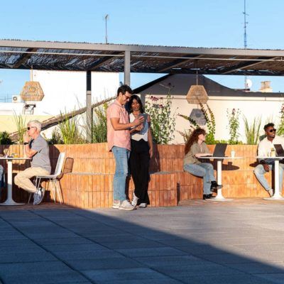 Azotea Caribú en The Shed Coworking